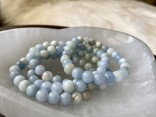Load image into Gallery viewer, Aquamarine Bracelet - 8mm