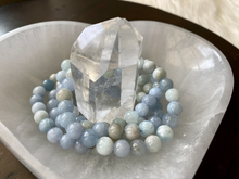 Load image into Gallery viewer, Aquamarine Bracelet - 8mm