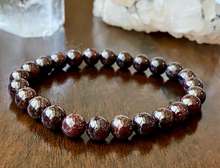 Load image into Gallery viewer, Garnet Bracelet - 8mm