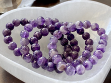 Load image into Gallery viewer, Chevron Amethyst Bracelet - 10mm