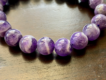 Load image into Gallery viewer, Chevron Amethyst Bracelet - 10mm