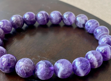 Load image into Gallery viewer, Chevron Amethyst Bracelet - 10mm