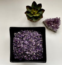 Load image into Gallery viewer, Semi-Tumbled Amethyst Chips - 3-12mm