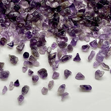 Load image into Gallery viewer, Semi-Tumbled Amethyst Chips - 3-12mm