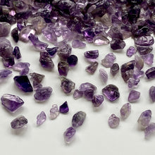 Load image into Gallery viewer, Semi-Tumbled Amethyst Chips - 3-12mm