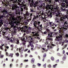 Load image into Gallery viewer, Semi-Tumbled Amethyst Chips - 3-12mm
