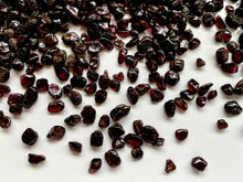 Load image into Gallery viewer, Tumbled Red Garnet Chips - 4-9mm