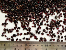 Load image into Gallery viewer, Tumbled Red Garnet Chips - 4-9mm