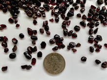 Load image into Gallery viewer, Tumbled Red Garnet Chips - 4-9mm
