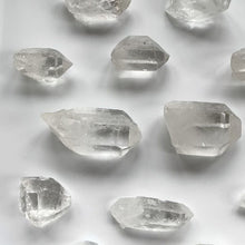Load and play video in Gallery viewer, Raw Brazilian Quartz Points - Bulk - 25-45mm