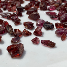 Load image into Gallery viewer, Rough Red Garnet Chips - 4-12mm