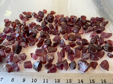 Load image into Gallery viewer, Rough Red Garnet Chips - 4-12mm