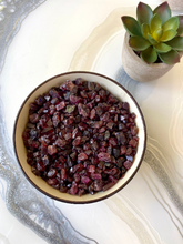 Load image into Gallery viewer, Rough Red Garnet Chips - 4-12mm