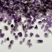 Load image into Gallery viewer, Semi-Tumbled Amethyst Chips - 3-12mm
