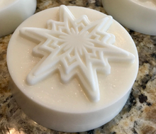 Load image into Gallery viewer, All Natural Snowflake Soap
