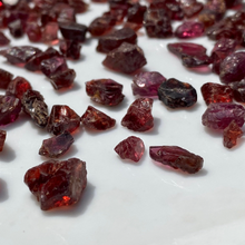 Load image into Gallery viewer, Rough Red Garnet Chips - 4-12mm
