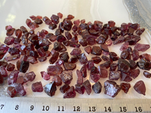 Load image into Gallery viewer, Rough Red Garnet Chips - 4-12mm
