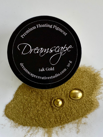 24K Gold Floating Pigment Powder - 50g
